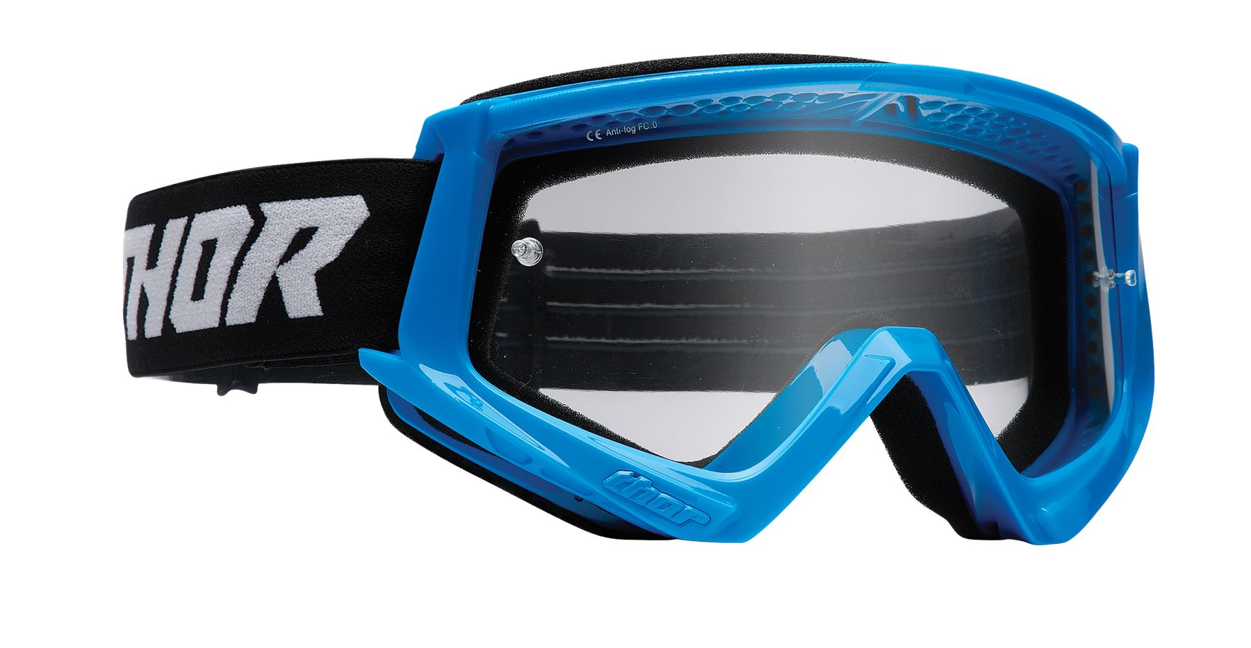 Thor 2025 Motocross Goggles Combat Racer Blue Black